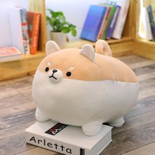 50 cm Sevimli Shiba Inu Köpek Peluş Oyuncak Dolması Yumuşak Kawaii Hayvan Karikatür Yastık Çocuklar Için Güzel Hediye Bebek Çocuk | Doldurulmuş ve Amp;peluş Hayvanlar (Kahverengi) (Yurt Dışından)