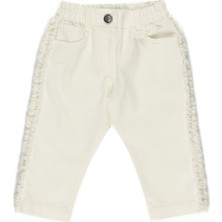 Panço Kız Bebek Düğmeli Pantolon