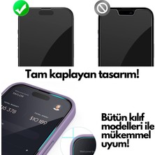 Jolita iPhone 14 Pro Max Uyumlu Antistatik Tam Kaplayan Temperli Ekran Koruyucu Kırılmaz Cam Toza Dayanıklı