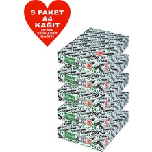 Copier Bond (Ve-Ge) A4 80GR Fotokopi Kağıdı 2500 Adet Kağıt (5PK*500 Kağıt)