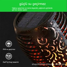 LED Solar Bahçe Peyzaj Işığı Iki Adet (Yurt Dışından)