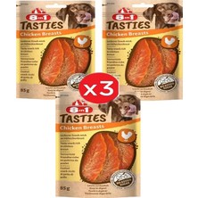 8in1 Tasties Chicken Breast Tavuk Göğsü Köpek Ödülü 85 gr X3 Adet
