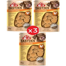 8in1 Tasties Chicken Chips Tavuk Cipsi Köpek Ödülü 85 gr X3 Adet