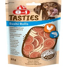 8in1 Tasties Sushi Rolls Tavuklu Balıklı Sushi Köpek Ödülü 85 gr