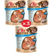 8in1 Tasties Sushi Rolls Tavuklu Balıklı Sushi Köpek Ödülü 85 gr X3 Adet