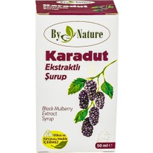 ByNature Karadut Ekstratlı Şurup 50 ml