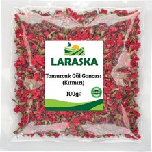 Laraska Tomurcuk Gül - Kuru Gül Goncası (Gül Çayı) - Kırmızı 100g