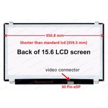 Afila B156XTN08.1 HW0A Notebook LCD Panel, Ekran Hd / Ver.1