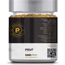 Pruf Altın Süt Baharatı Golden Milk Spice 145 gr Sağlıklı Cam Kavanoz