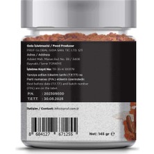 Pruf Fajita Baharatı Fajita Çeşnisi Fajita Seasoning 145 gr Sağlıklı Cam Kavanoz