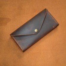 Craft And Luna El Yapımı Hakiki Deri El Çantası - Clutch