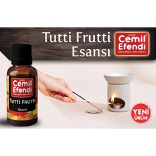 Cemil Efendi Tutti Frutti 10 ml Esansiyel Uçucu Buhurdanlık Yağı Difüzör Esansı Oda Kokusu