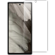 Microcase Google Pixel 7A Tempered Glass Cam Ekran Koruyucu - AL3269