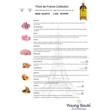 Young Souls Aromatherapy Rose Quartz Multi Use Oil Gül Kuvars Yüz Saç Tırnak & Vücut Bakım Kuru Yağ 100 ml