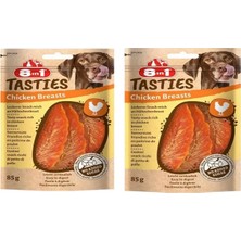 8in1 Tasties Chicken Breast Tavuk Göğsü Köpek Ödülü 85 gr X2 Adet