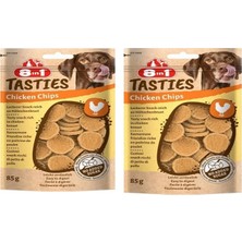 8in1 Tasties Chicken Chips Tavuk Cipsi Köpek Ödülü 85 gr X2 Adet