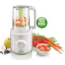 Philips Wasabi Bebek Buharlı Pişirici ve Blender SCF870