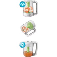 Philips Wasabi Bebek Buharlı Pişirici ve Blender SCF870