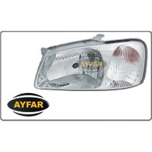 Ayfar Ön Far Sol Beyaz Hyundai Accent 00-02 Ayfar 9210125010