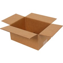 Haay Ambalaj 20X15X10 cm Tek Oluklu Koli - Kraft ( 50 Adet)