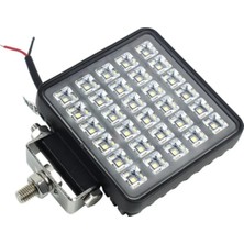 Hubstein 30W 30 LED Kare Pmma Lensli Beyaz Yayıcı Sis Farı Off Road Çalışma Tekne Lambası JNG01