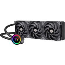 Thermaltake Toughliquid 360MM Radyatörlü, 3X12CM Fanlı, Intel / Amd Uyumlu, Sıvı Işlemci Soğutucu (CL-W321-PL12BL-A)