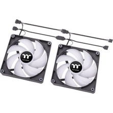 Thermaltake Argb 2X12CM Adreslenebilir Kasa Fanı Seti (Argb Kontrolcü Dahil) (TH-CL-F149-PL12SW-A)