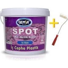 Gemsa Boya Spot Plastik Su Bazlı Iç Cephe Boyası Kırık Beyaz