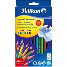 Pelikan Aquarell Kuru Boya 12LI Kutu