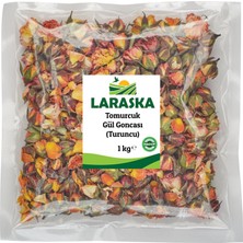 Laraska Tomurcuk Gül - Kuru Gül Goncası (Gül Çayı) - Turuncu 1kg