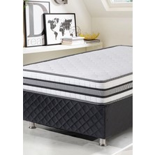Mubah Zebra Tek Kişilik Ortopedik Yaylı Yatak 90X190