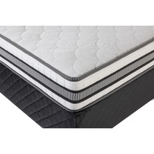 Mubah Zebra Tek Kişilik Ortopedik Yaylı Yatak 90X190