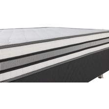 Mubah Zebra Tek Kişilik Ortopedik Yaylı Yatak 90X190
