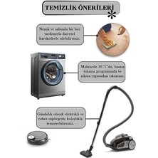 Nar Store Home Düz Bej Kaymaz Taban Yıkanabilir Kesme Yolluk Halı
