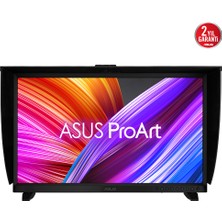 ASUS PROART PA32DC 32" 60Hz 0.1MS ( DP HDMI USB-C USB MM) 99% DCI-P3, OTOMATİK KALİBRASYON, HDR-10, HLG  OLED 4K 3840x2160  VESA MONİTÖR (PA32DC)