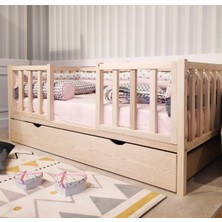 Baby Kinder Selfgen Doğal Montessori Bebek ve Çocuk Karyolası