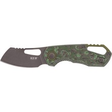 Mkm Isonzo M390 Cleaver Jungle Wear Dark Çakı