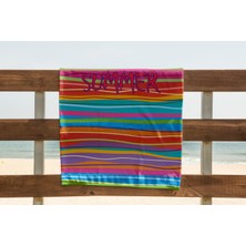 Pusula Home Summer Plaj Havlusu -70 x 150 cm