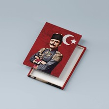 Satürn Design Ittihat Terakki Paşaları Kanvas Tablo Seti 4'lü 40X55CM Mustafa Kemal Paşa Enver Paşa Talat Paşa Cemal Paşa