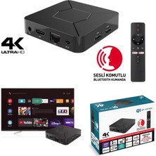 FS1PRO Teknoloji 4K Android TV - 5g Android TV Stick / Media Player & Chromecast 4K - Google Asistan