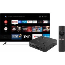 FS1PRO Teknoloji 4K Android TV - 5g Android TV Stick / Media Player & Chromecast 4K - Google Asistan