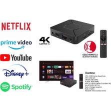 FS1PRO Teknoloji Q1 Pro 4K Ultra HD Lisanslı Android TV Box / Full Paket Yayın Hediyeli - Media Player Q1 Pro 4K Ultra HD Lisanslı Android TV Box / Full Paket Yayın Hediyeli - Media Player