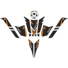 Gogomoto Cf Moto 250 Nk 2023 Full Tank Pad Set 003