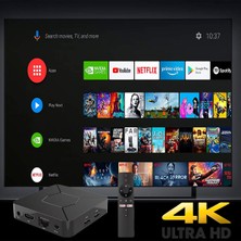 FS1PRO Teknoloji 4K Android Tv - Lisanslı Android Tv Box S & Akıllı Tv Kutusu / Media Player - Android Tv Stick 2024 Pro 4K Android Tv - Lisanslı Android Tv Box S / Media Player - Android Tv Stick 2024 Pro