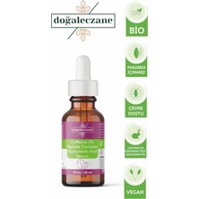 Doğal Eczane Caffeine 5% + Peptide Complex + Hyaluronic Acid 1%   Yüz Bakım Serumu