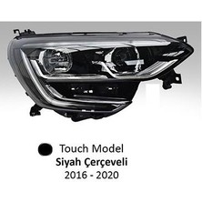 Ayfar Far Motorlu Sağ Megane 4 2016/2020 Touch Siyah Çerçeveli Ayfar 202332