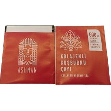 Ashnan  Kolajenli Yeşil Çay + Kolajenli Kuşburnu Çayı Ikili Paket Collagen