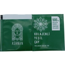 Ashnan  Kolajenli Yeşil Çay + Kolajenli Kuşburnu Çayı Ikili Paket Collagen