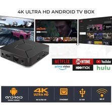 FS1PRO Teknoloji Box Q1 4K Ultra HD Lisanslı Android TV Box / Media Player - Android Mi TV Stick Fx Box Q1 4K Ultra HD Lisanslı Android TV Box / Media Player - Android Mi TV Stick Fx