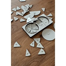 Kesirler Puzzle Yapboz Eğitici-Öğretici Oyuncak Matametik Oyunu